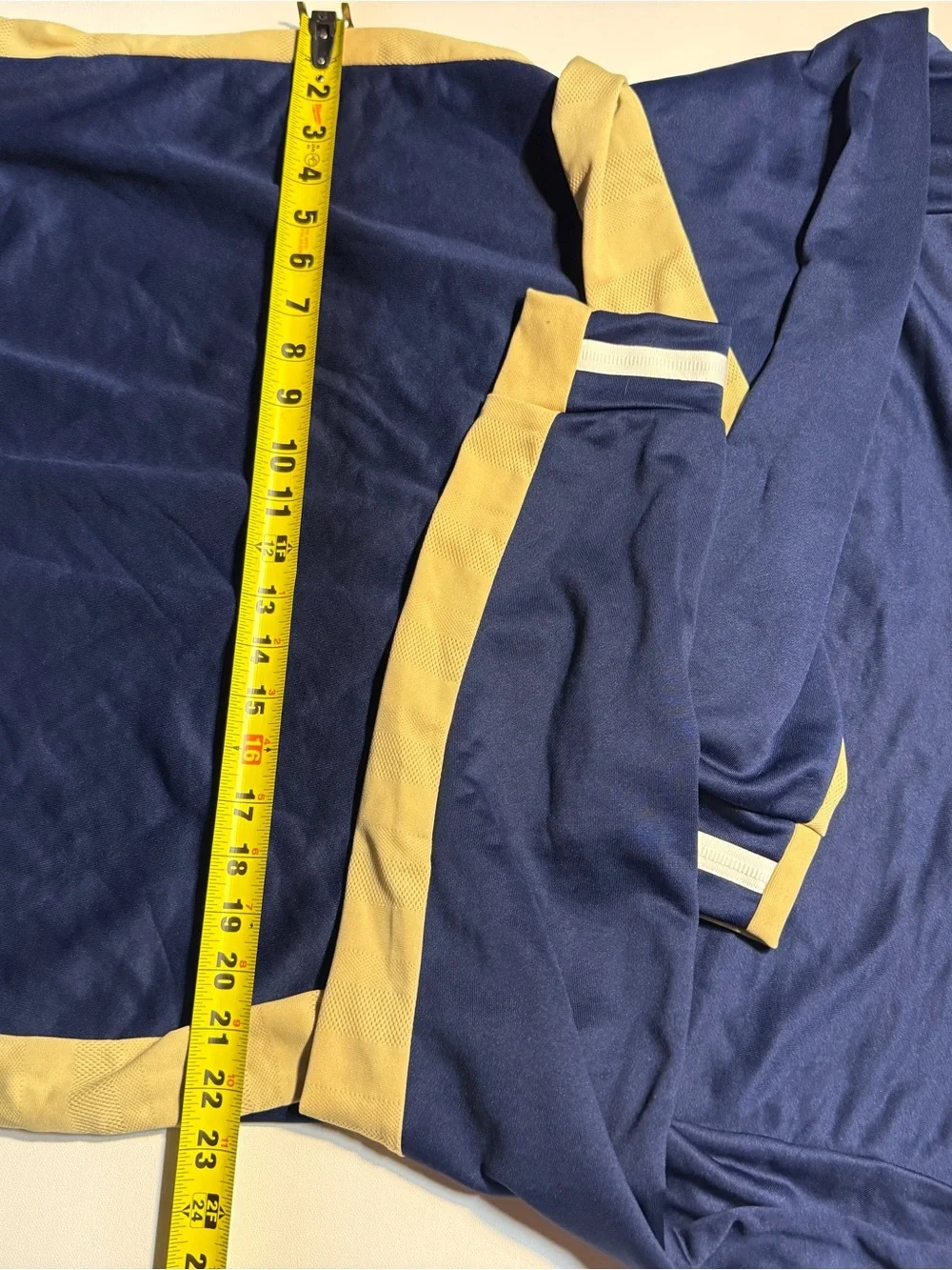 adidas Navy‎ & Gold NCU Hooded Athletic Pullover
